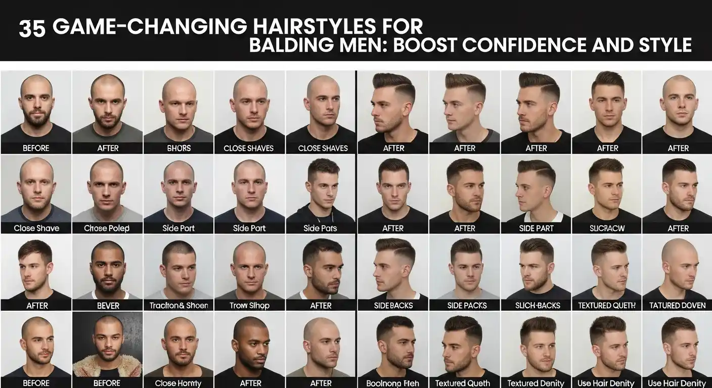 35 Game Changing Hairstyles for Balding Men Boost Confidence and Style
