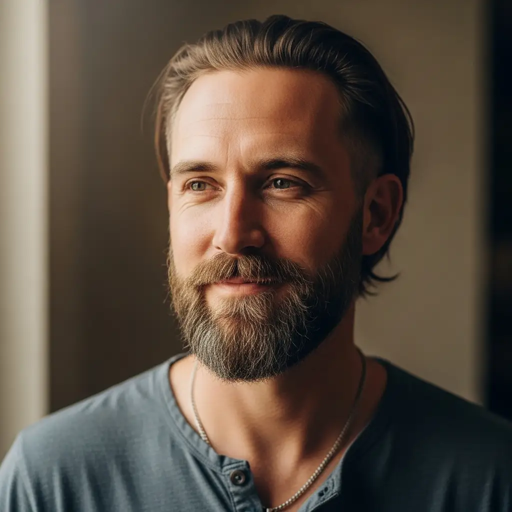 23 Bold Faded Beard Styles for Men That Stand Out 20 Angular Faded Beard
