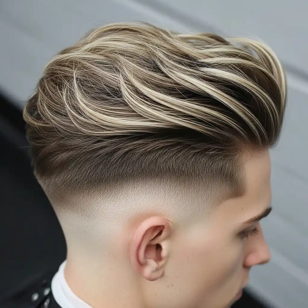 34 Trendy Hair Color Ideas for Men: Stand Out with Highlights 1 Ash Blonde Highlights
