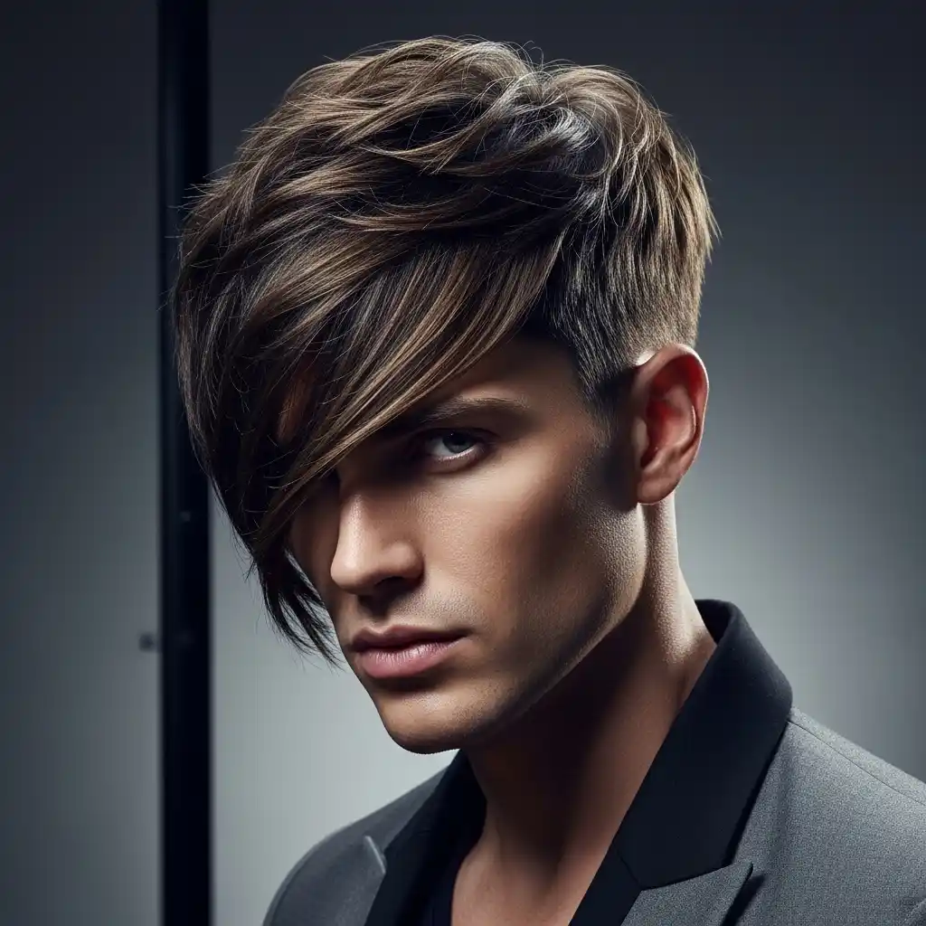 26 Stylish Bob Hairstyles for Men in 2026: Top Trends and Hair care Tips You Need to Know 23 Asymmetrical Layered Bob