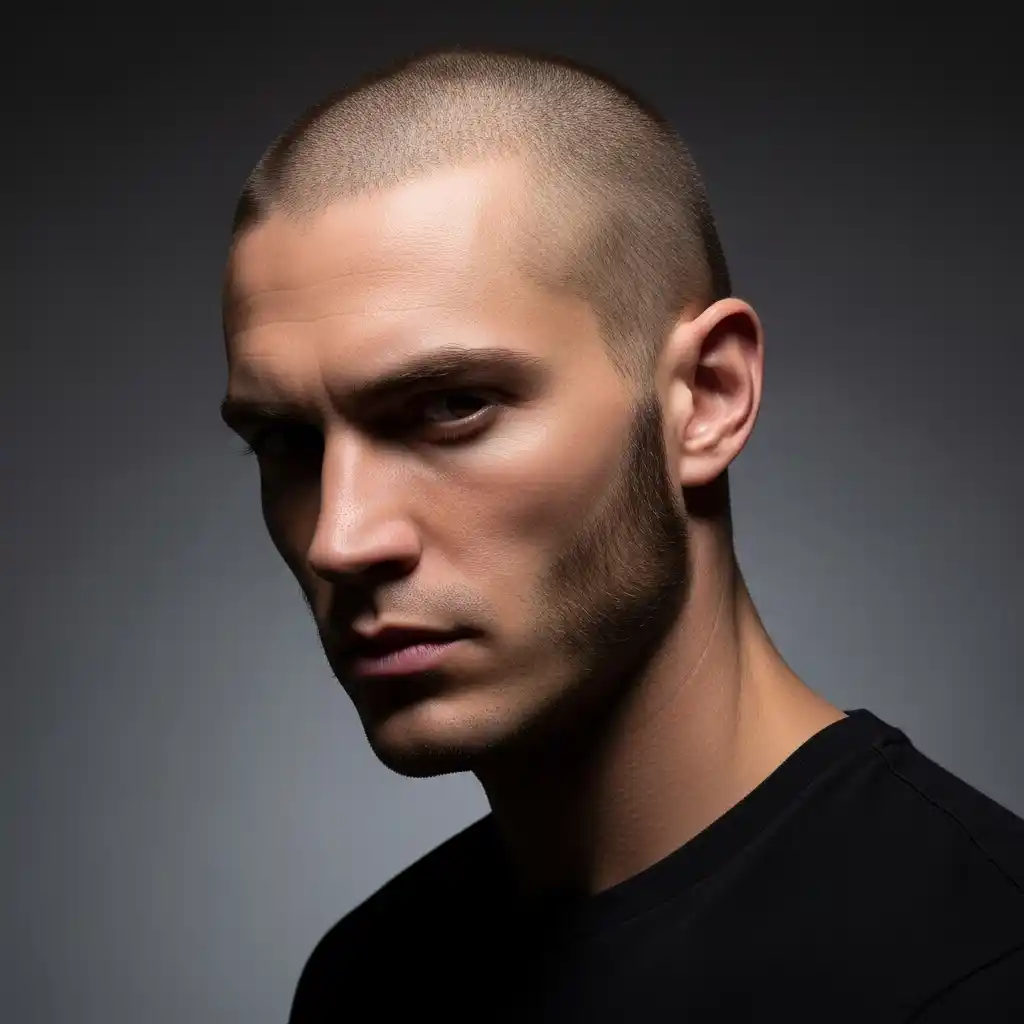 35 Game-Changing Hairstyles for Balding Men: Boost Confidence and Style 22 Bald Head with Sideburn Definition