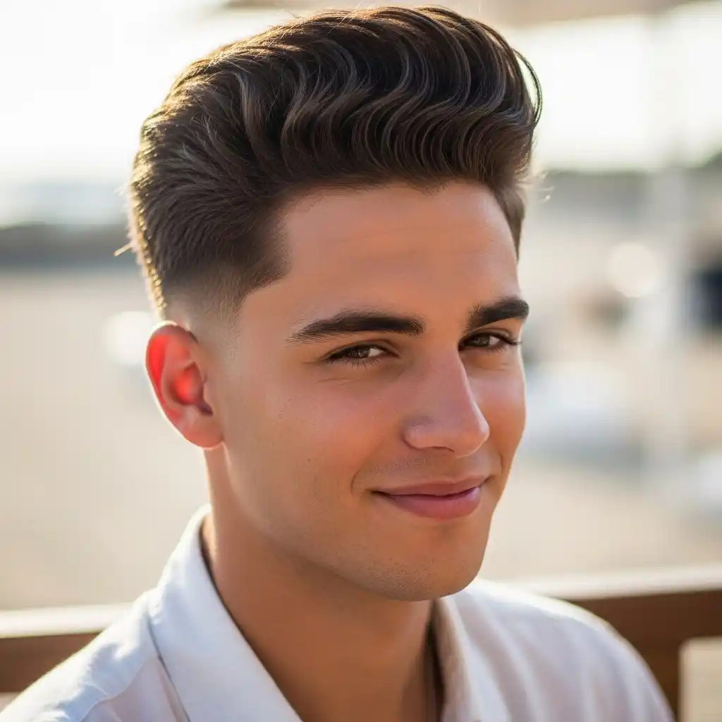 Top 30 Trendsetting Summer Hairstyles for Men in 2024: From Classic Cuts to Bold New Waves 23 Blowout Taper