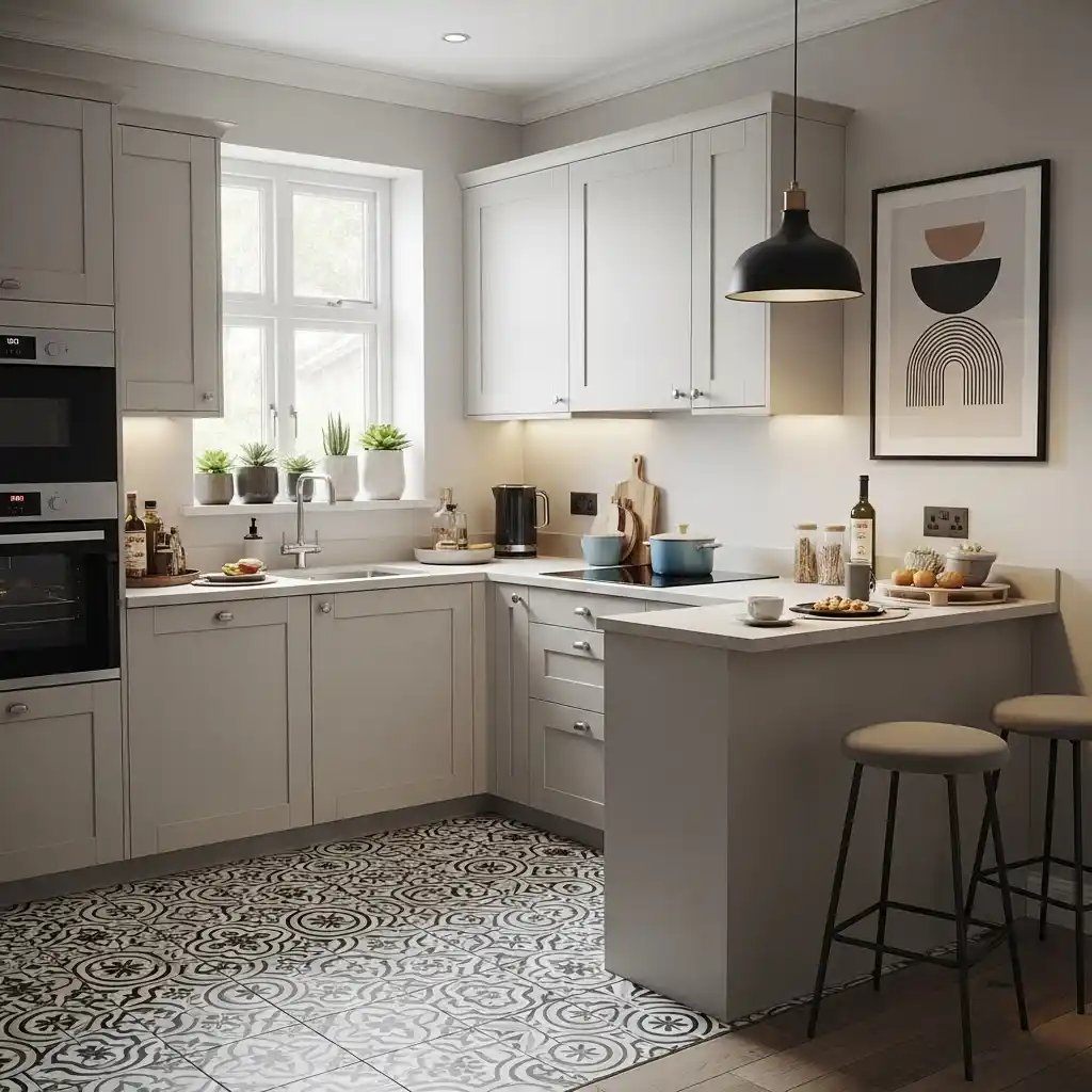 22 Small Kitchen Decor Ideas with Big Style Impact 13 Built In Appliances for a Seamless Look