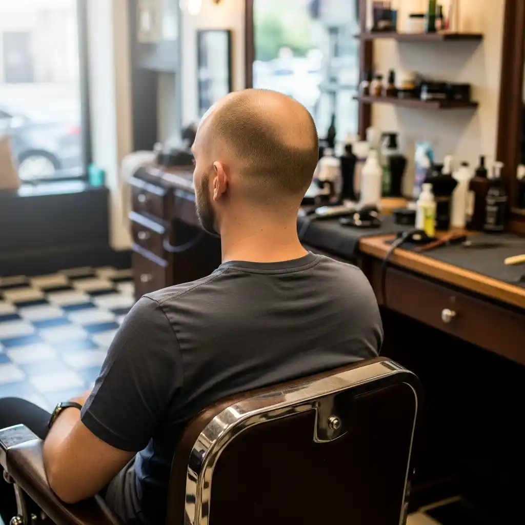 35 Game-Changing Hairstyles for Balding Men: Boost Confidence and Style 2 Buzz Cut with Low Fade