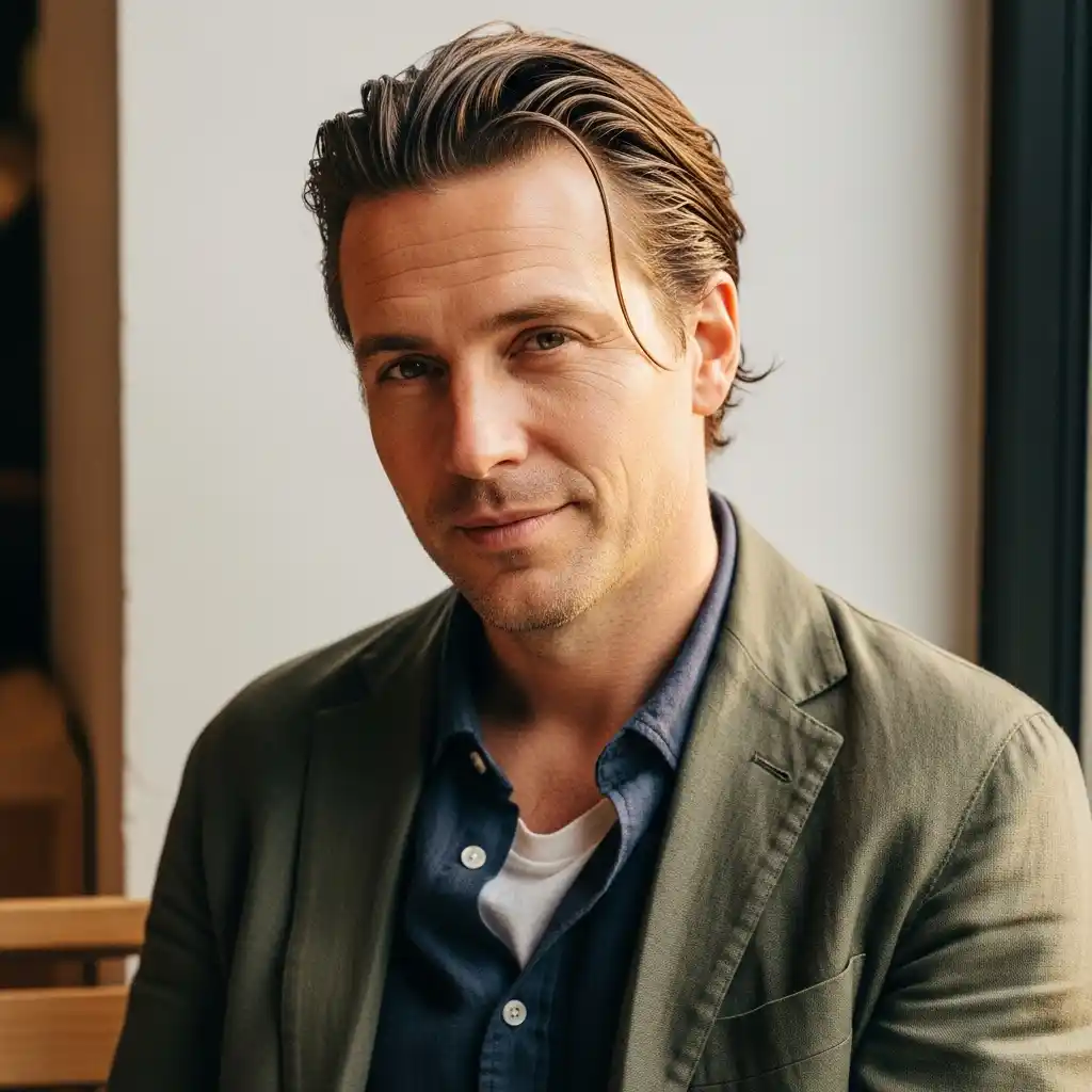 29 Slicked-Back Hairstyles for Men: Elevate Your Look with Classic and Modern Styles 29 Casual Everyday Slicked Back Hair