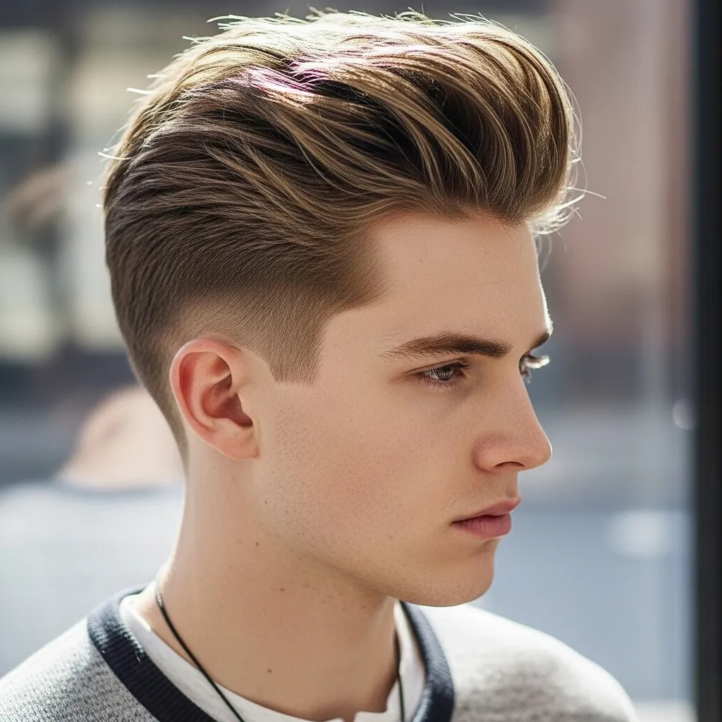 23 Bold Pompadour Hairstyles for a Confident Look 1 Classic Pompadour styles for men