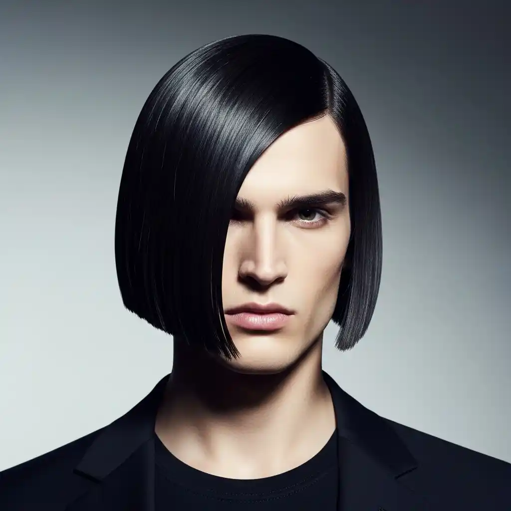 26 Stylish Bob Hairstyles for Men in 2026: Top Trends and Hair care Tips You Need to Know 1 Classic Straight Bob