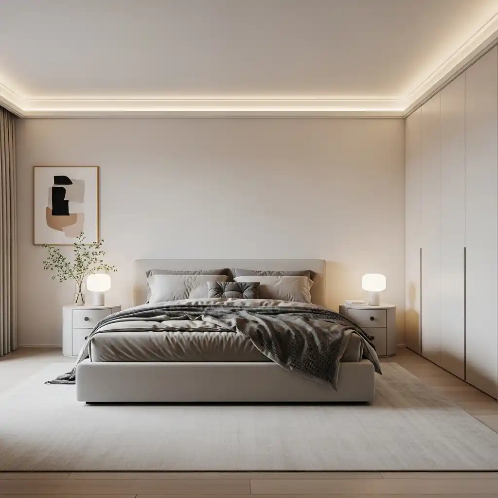 24 Bedroom Designs That Combine Comfort & Elegance 5 Cozy Luxury Bedroom with Layered