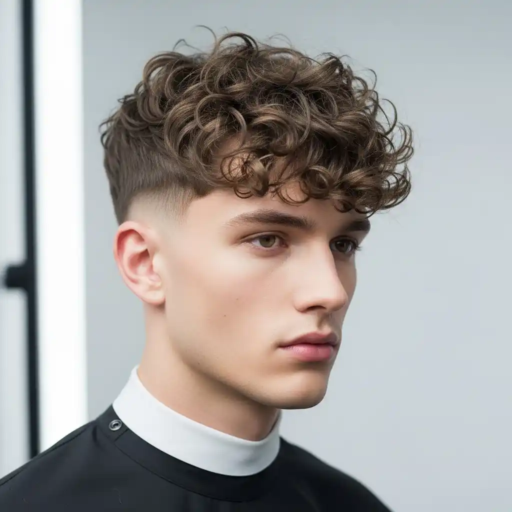 25 Trendy Men’s Fringe Hairstyles for 2026: Inspiration, Tips, and Color Ideas 4 Curly Fringe Style