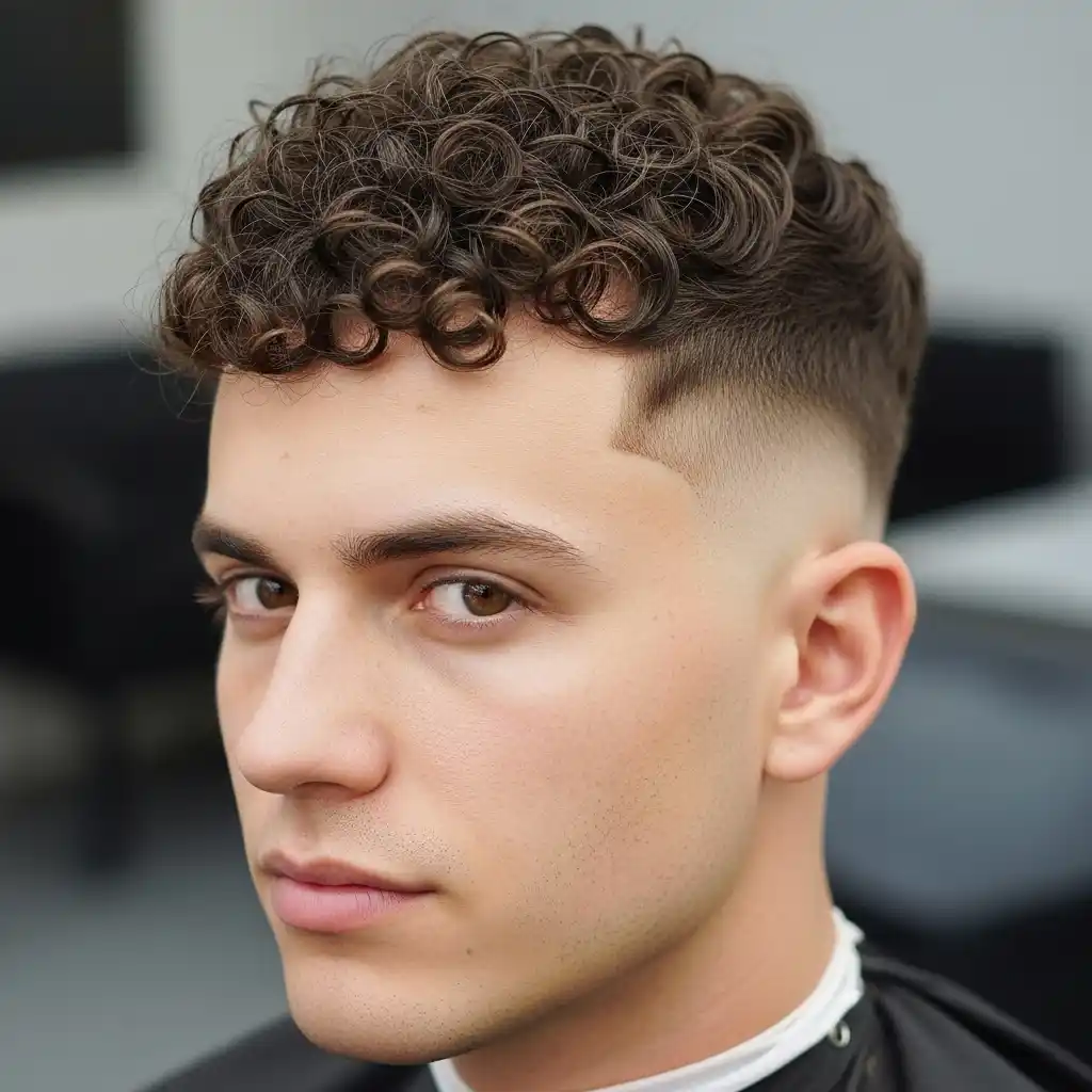 25 Taper Fade Haircuts for Men: A Comprehensive Guide 5 Curly Hair Taper Fade