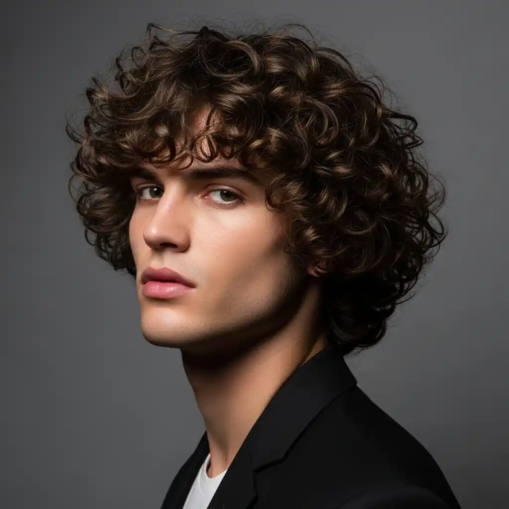 26 Stylish Bob Hairstyles for Men in 2026: Top Trends and Hair care Tips You Need to Know 17 Curly Layered Bob