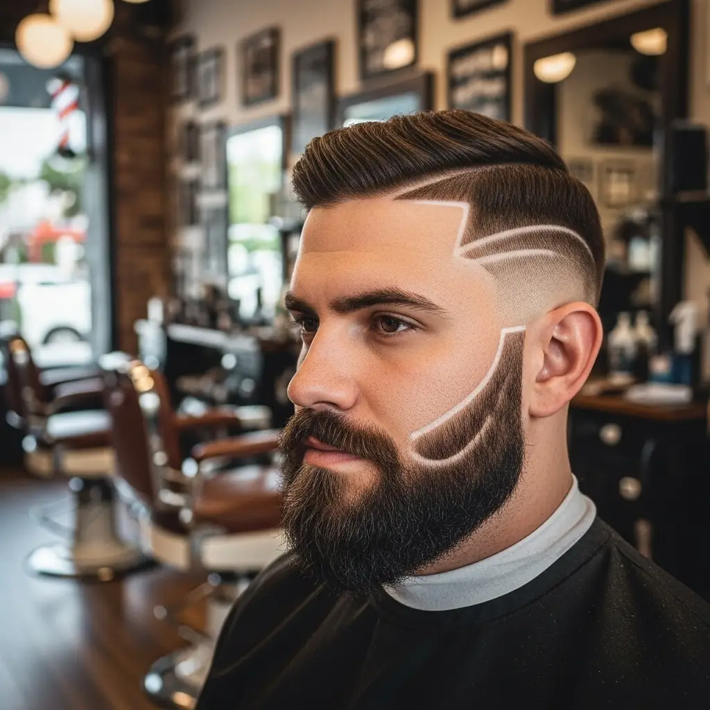 23 Bold Faded Beard Styles for Men That Stand Out 15 Drop Fade Beard Style