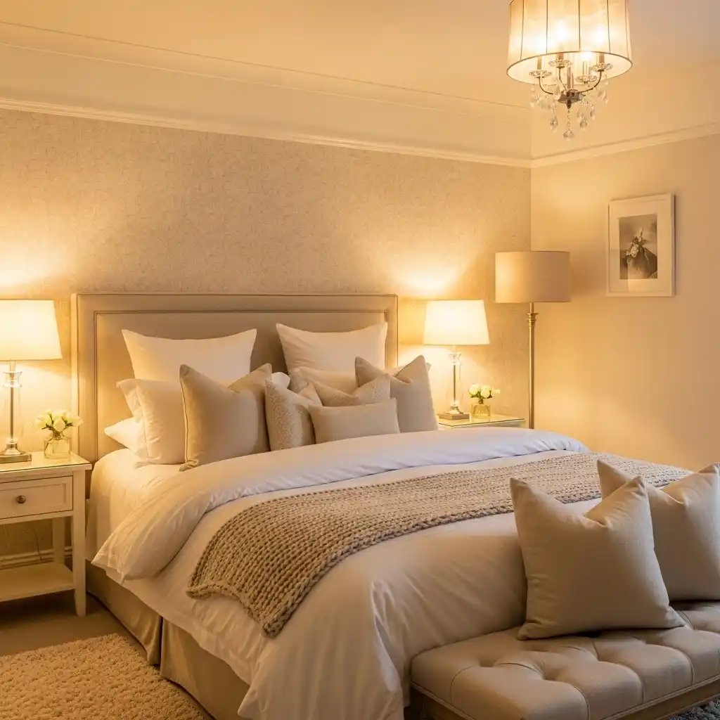 24 Bedroom Designs That Combine Comfort & Elegance 17 Elegant Bedroom with Minimal Decor
