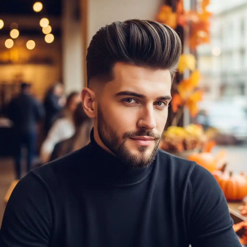 27 Best Haircut Ideas for October 2026 3 Fade with Pompadour