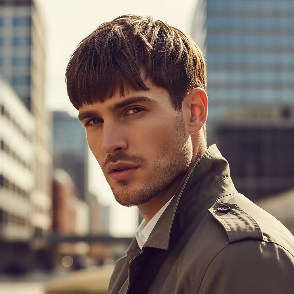 25 Trendy Men’s Fringe Hairstyles for 2026: Inspiration, Tips, and Color Ideas 8 French Fringe Cut