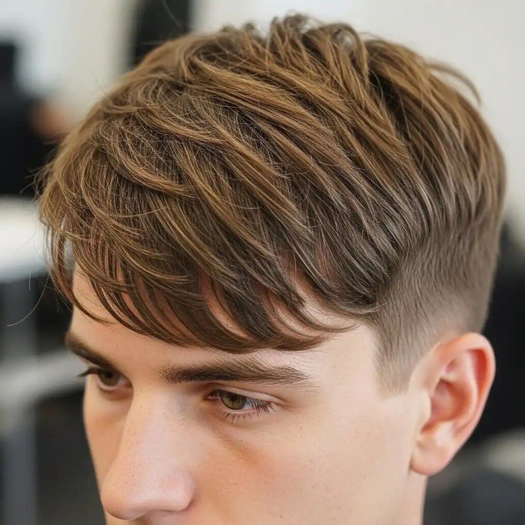 25 Trendy Men’s Fringe Hairstyles for 2026: Inspiration, Tips, and Color Ideas 14 Fringe for Thin Hair