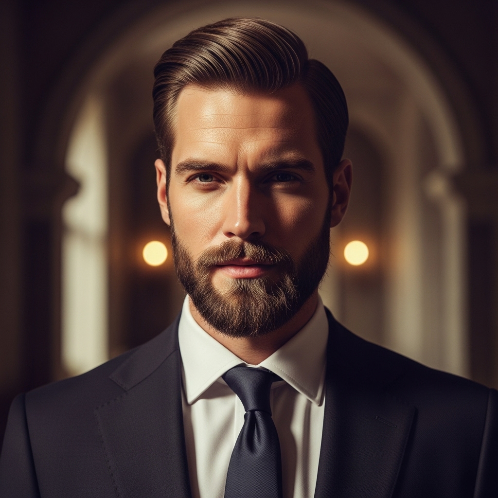 24 Powerful Italian Beard Styles for Masculine Men 11 Italian Balbo Beard
