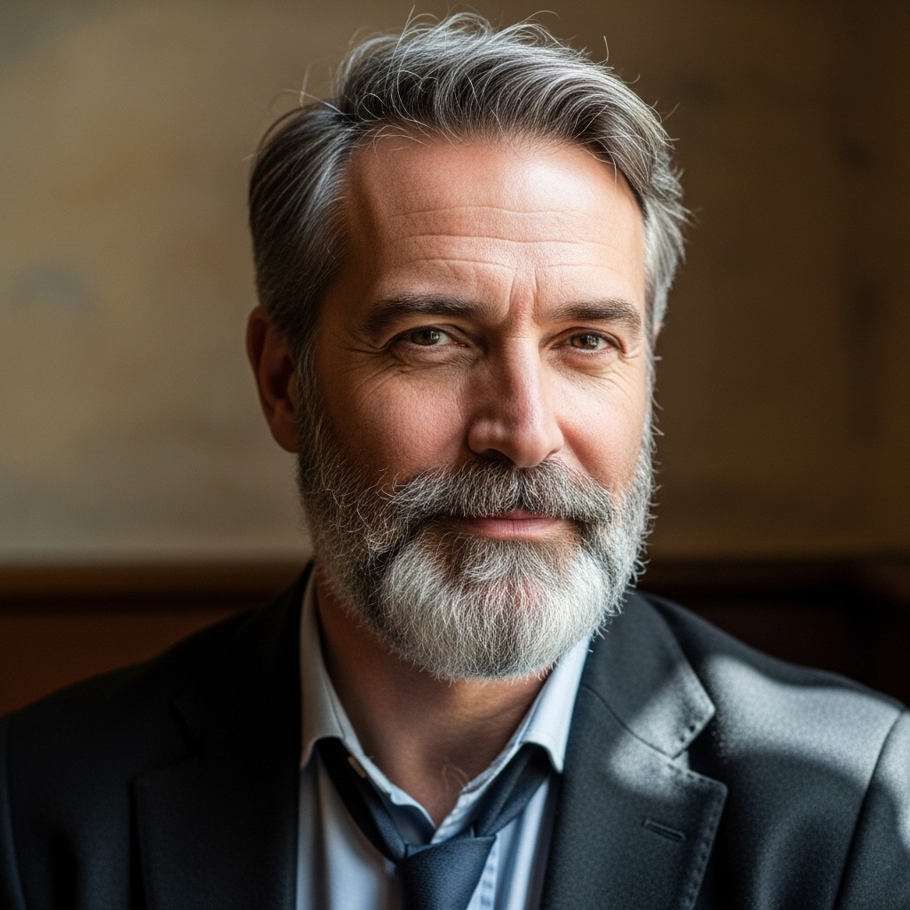 24 Powerful Italian Beard Styles for Masculine Men 22 Italian Beard with Medium Length