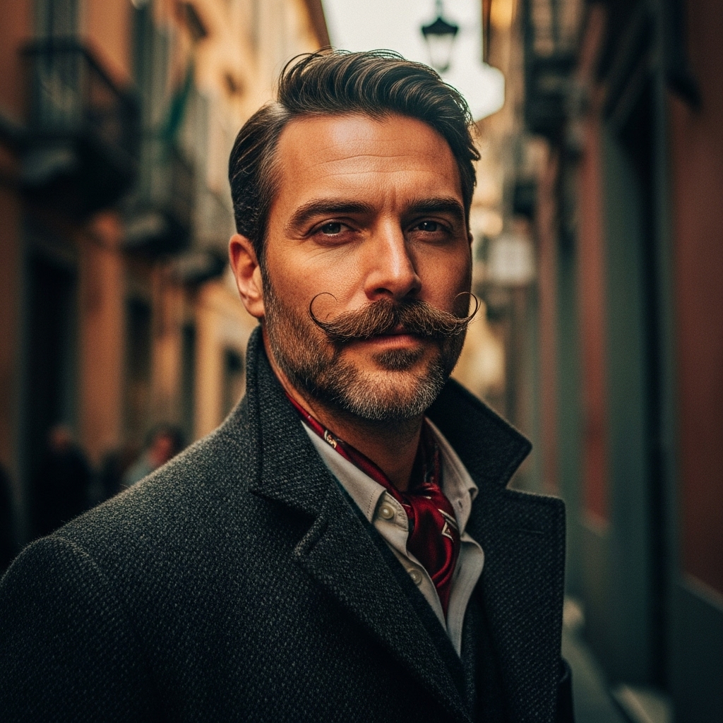 24 Powerful Italian Beard Styles for Masculine Men 7 Italian Designer Beard