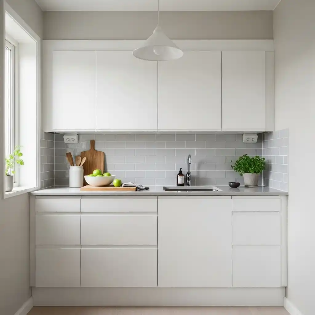 23 Small Kitchen Remodel Ideas That Maximize Space 2 Light Color Palette for Visual