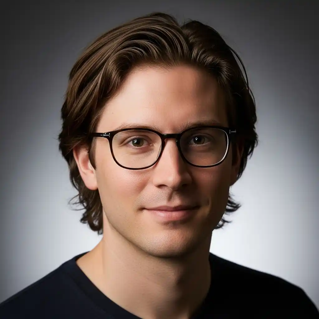 27 Best Haircut Ideas for October 2026 17 Medium Layered Cut with Glasses