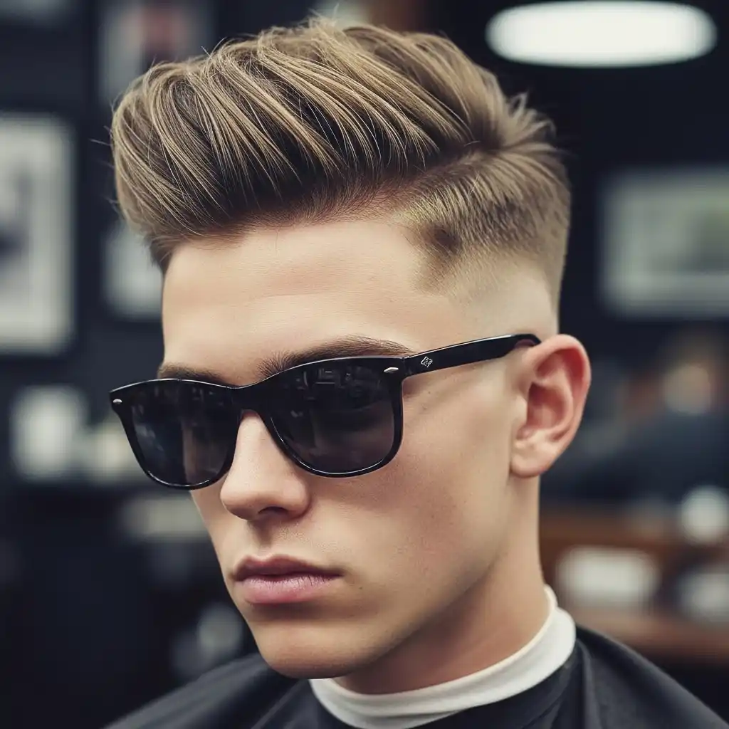 27 Best Haircut Ideas for October 2026 10 Mid Fade with Faux Hawk