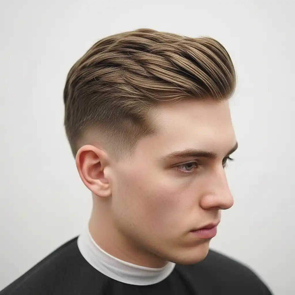 31 Trendsetting Mid Fade Haircuts for Men with Thin Hair 27 Mid Fade with Minimal Volume Crown