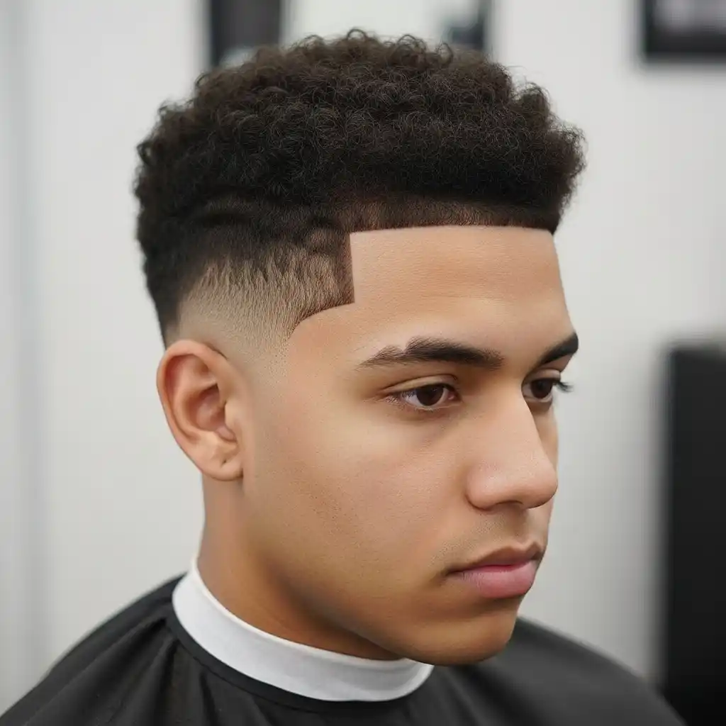 31 Trendsetting Mid Fade Haircuts for Men with Thin Hair 19 Mid Fade with Natural Parted Top