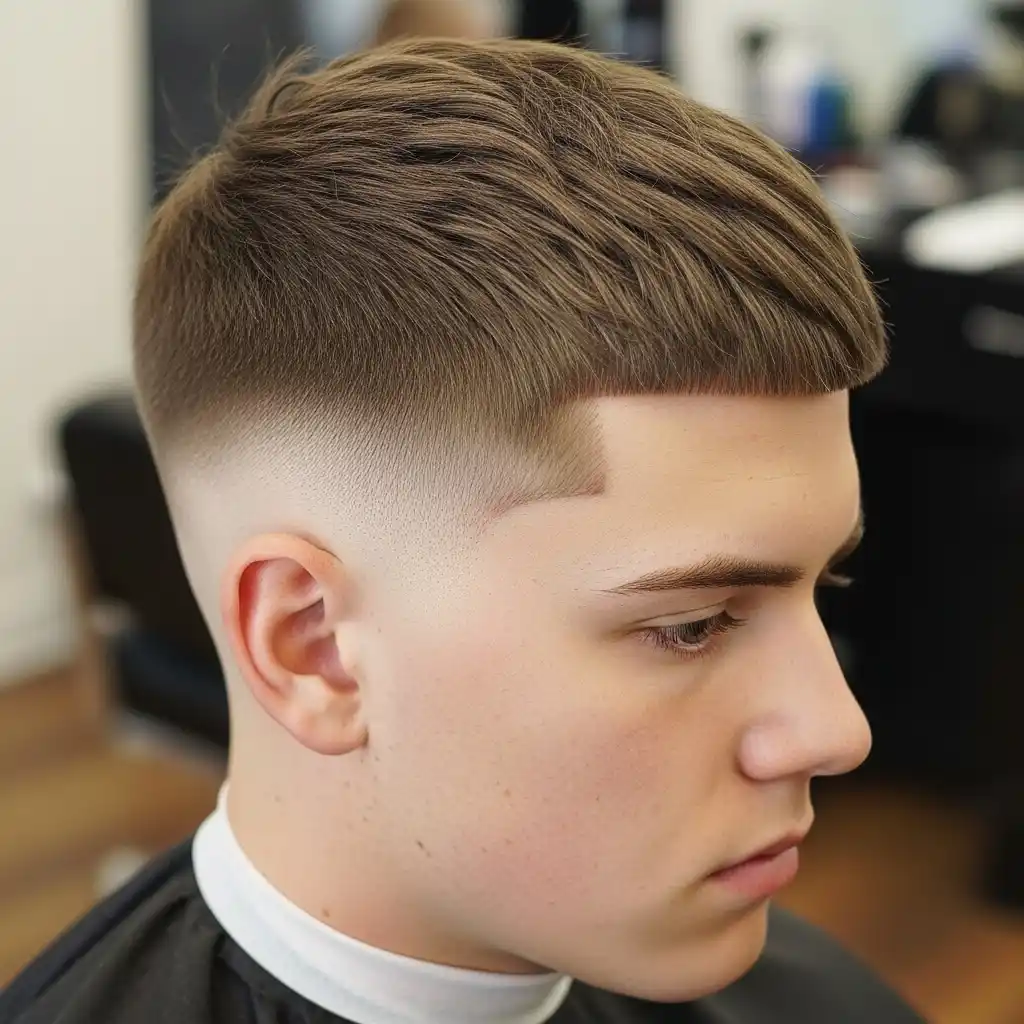 31 Trendsetting Mid Fade Haircuts for Men with Thin Hair 10 Mid Fade with Natural Waves