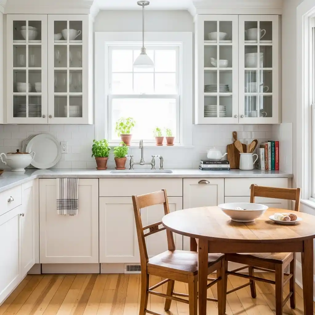 22 Small Kitchen Decor Ideas with Big Style Impact 9 Minimal Countertop Styling