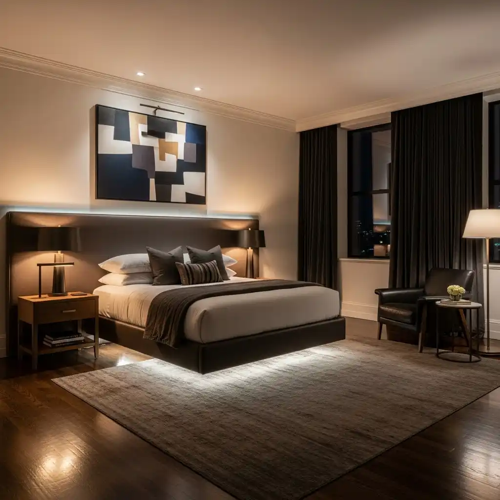 24 Moody Bedroom Inspirations for a Dramatic Look 23 Moody Hotel Inspired