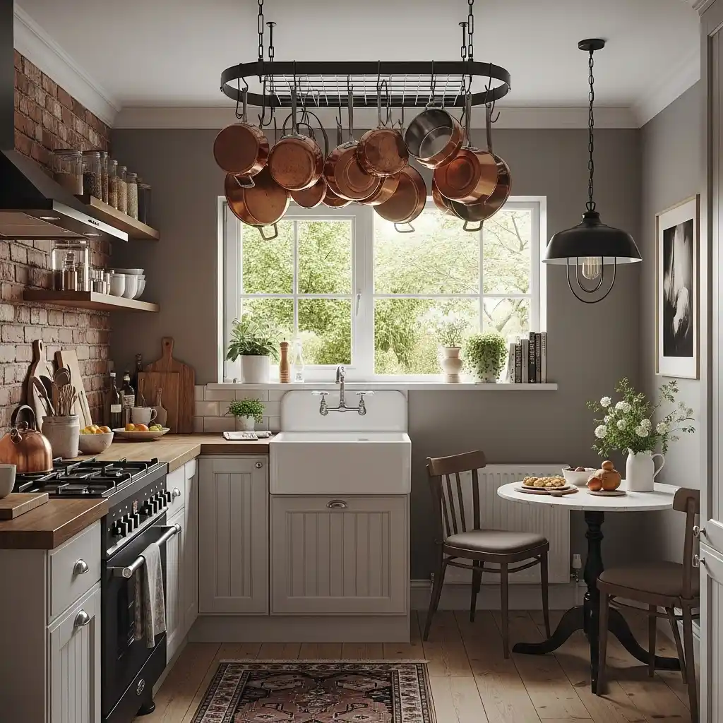 22 Small Kitchen Decor Ideas with Big Style Impact 16 Natural Wood Accents for Warmth