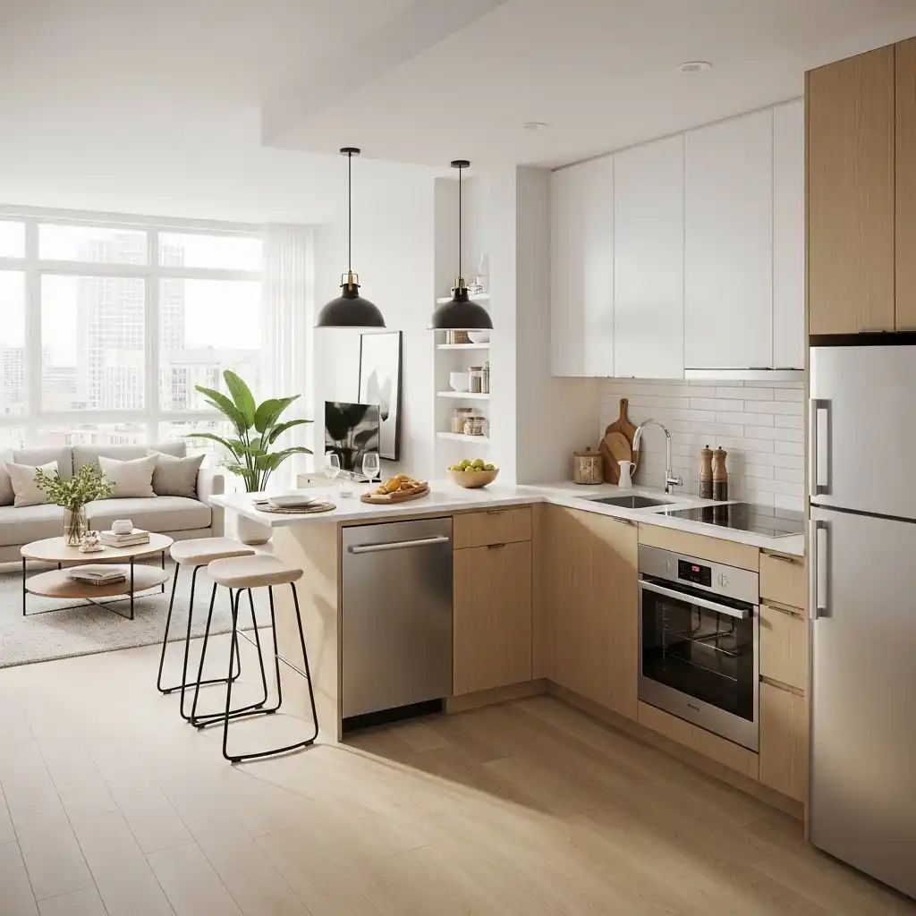 23 Small Kitchen Remodel Ideas That Maximize Space 14 Open Concept Layout