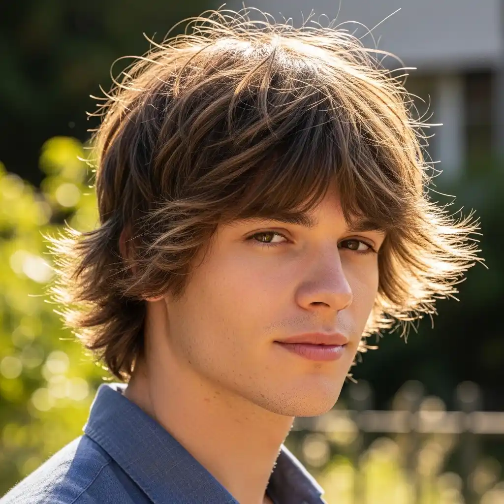 Top 30 Trendsetting Summer Hairstyles for Men in 2024: From Classic Cuts to Bold New Waves 21 Shaggy Cut