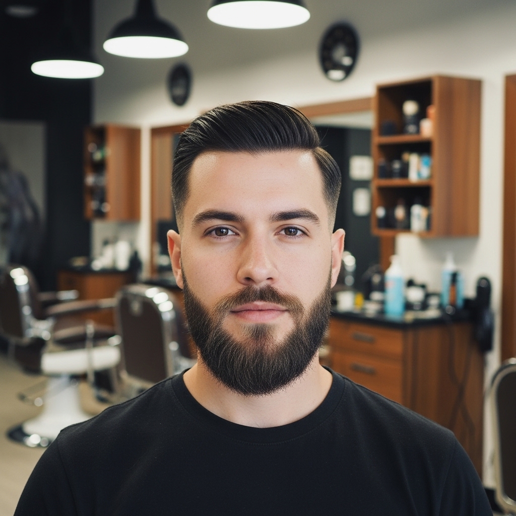 24 Powerful Italian Beard Styles for Masculine Men 3 Short Boxed Italian Beard