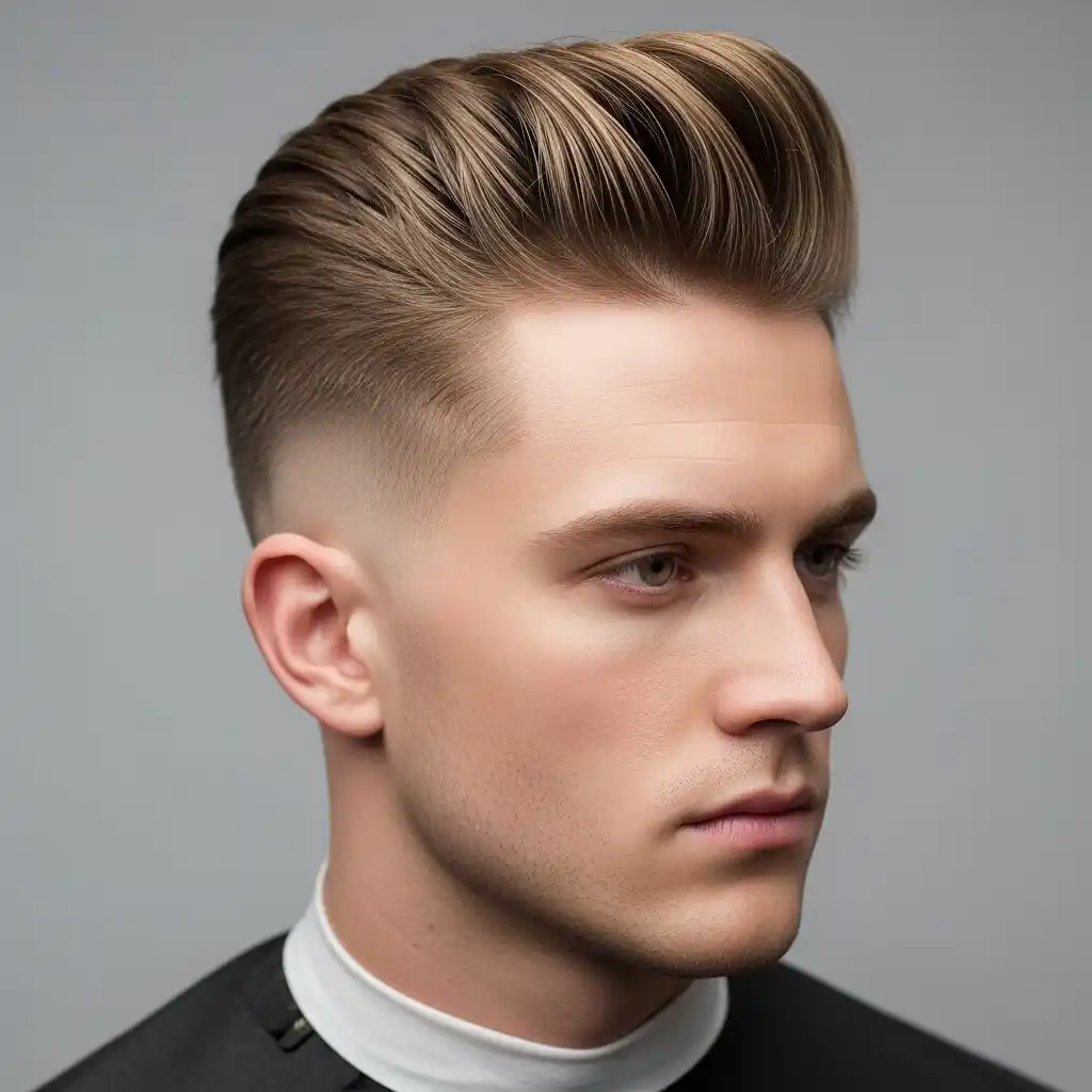 35 Game-Changing Hairstyles for Balding Men: Boost Confidence and Style 23 Short Pompadour Fade 1