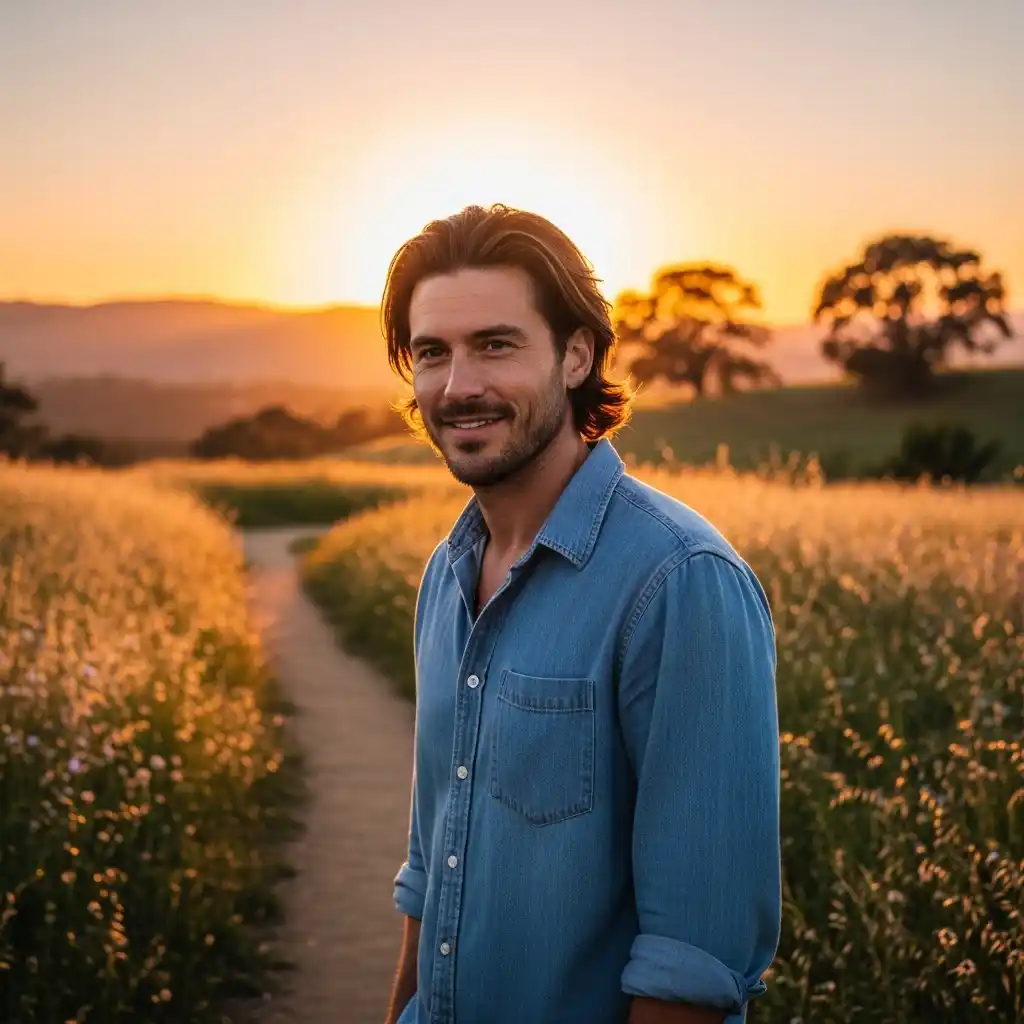 36 Stylish Shoulder-Length Hair Ideas for Men: Elevate Your Look 24 Shoulder Length Hair with Casual Styling