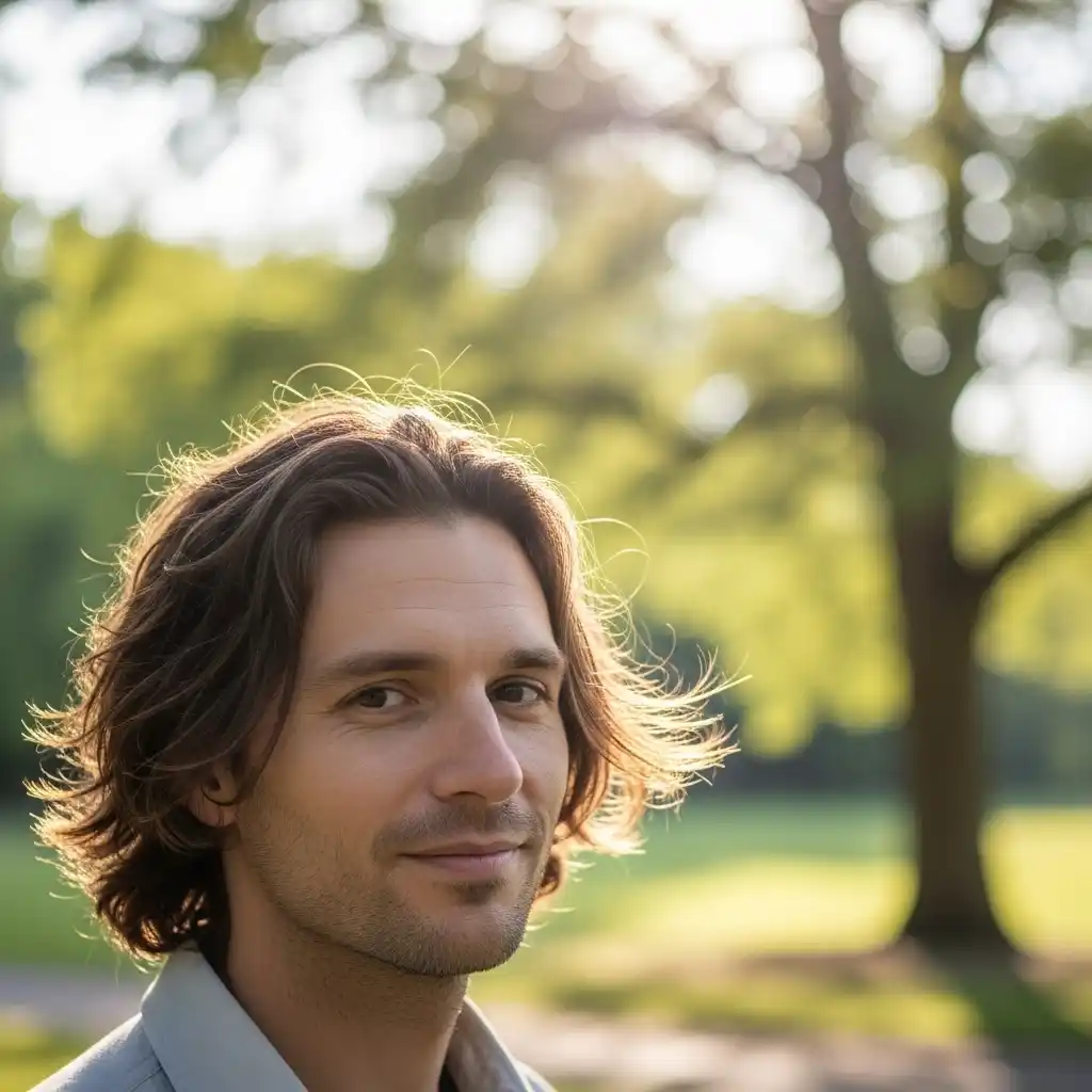 36 Stylish Shoulder-Length Hair Ideas for Men: Elevate Your Look 15 Shoulder Length Hair with Loose