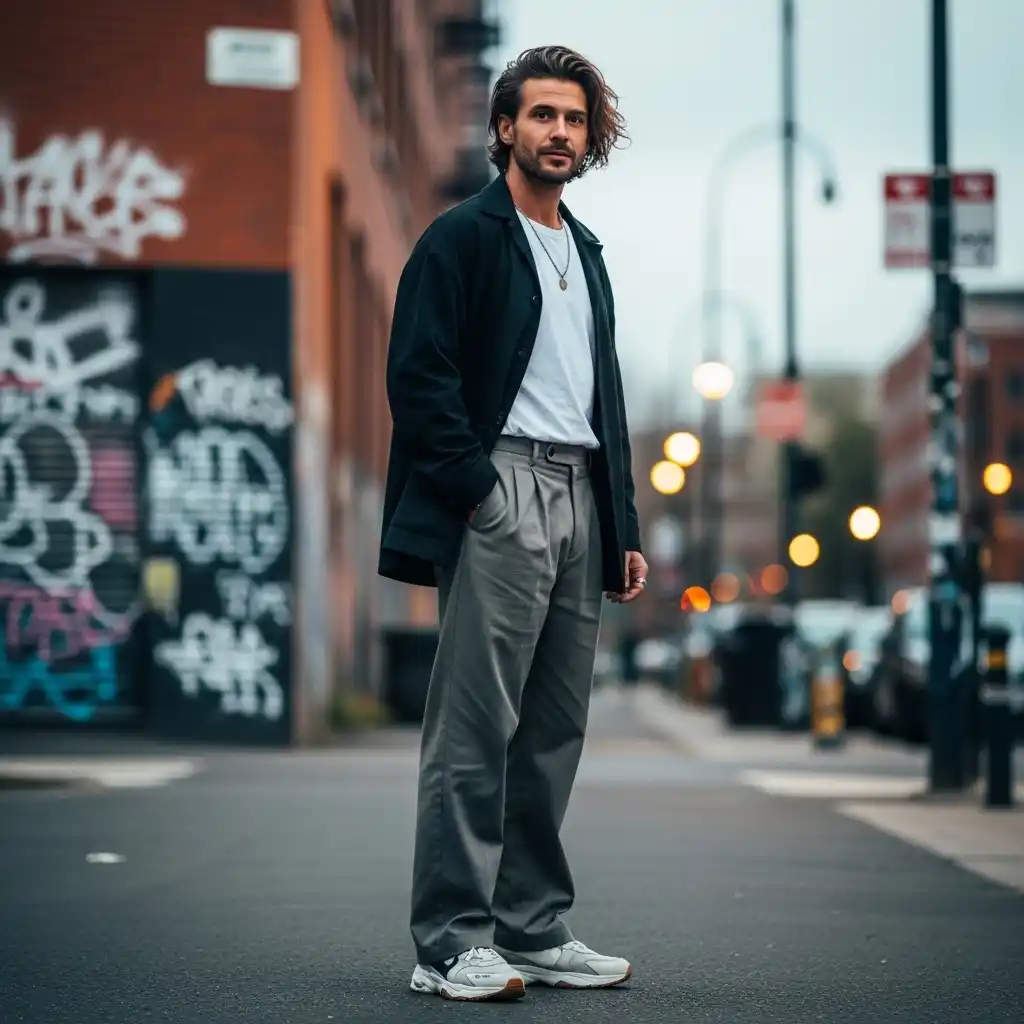 36 Stylish Shoulder-Length Hair Ideas for Men: Elevate Your Look 18 Shoulder Length Hair with Messy Finish