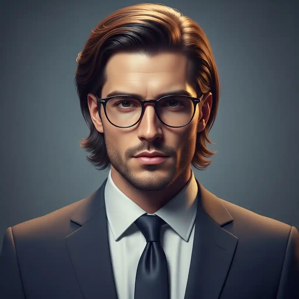 36 Stylish Shoulder-Length Hair Ideas for Men: Elevate Your Look 7 Shoulder Length Hair with Side Part