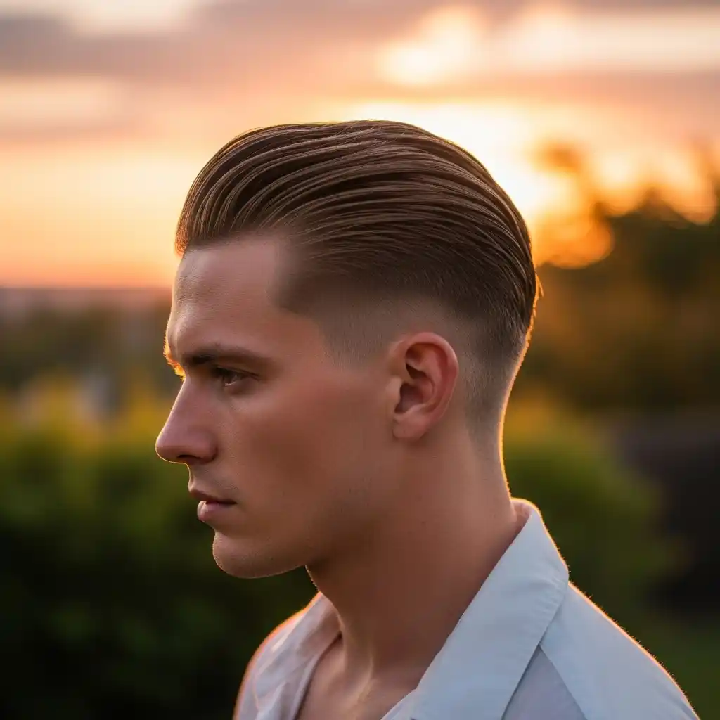 Top 30 Trendsetting Summer Hairstyles for Men in 2024: From Classic Cuts to Bold New Waves 10 Slick Back Undercut