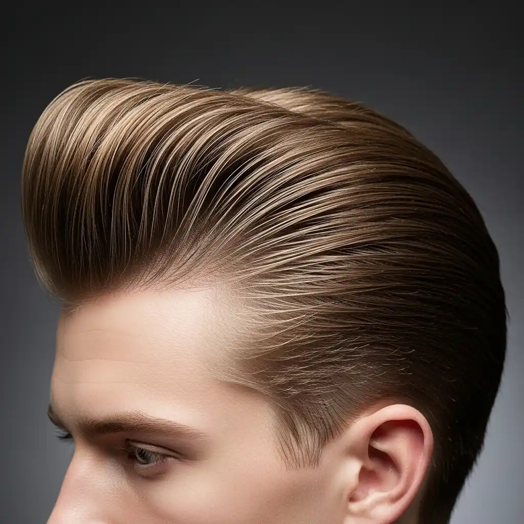 29 Slicked-Back Hairstyles for Men: Elevate Your Look with Classic and Modern Styles 11 Slicked Back Pompadour