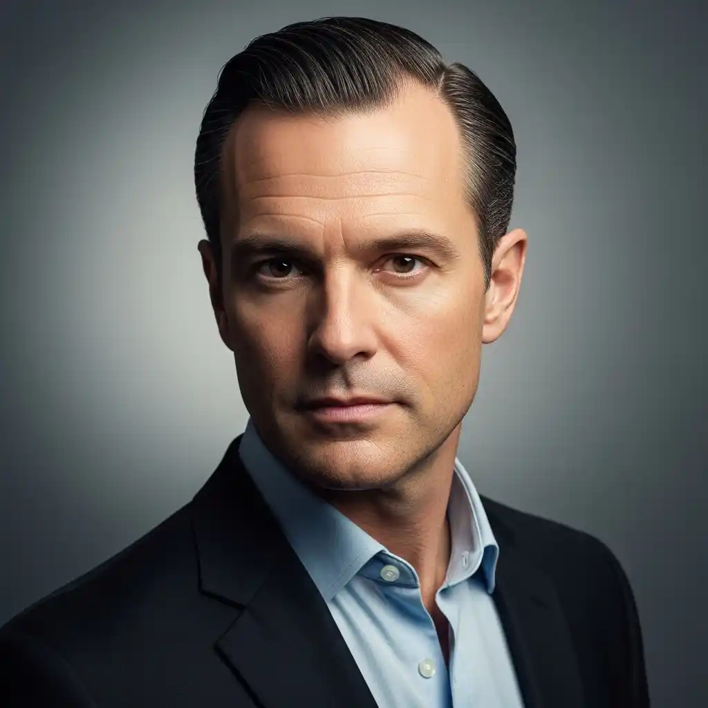 35 Game-Changing Hairstyles for Balding Men: Boost Confidence and Style 8 Slicked Back Short Hair