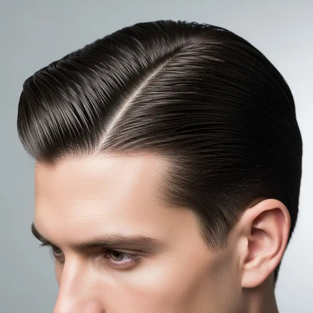 29 Slicked-Back Hairstyles for Men: Elevate Your Look with Classic and Modern Styles 10 Slicked Back Side Part