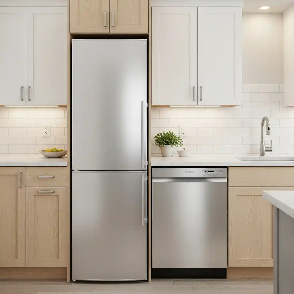 23 Small Kitchen Remodel Ideas That Maximize Space 15 Slim Appliances