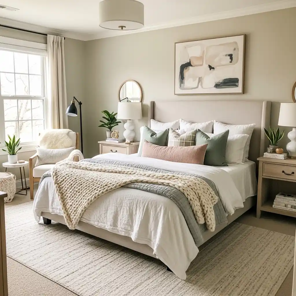 23 Master Bedroom Decor Ideas for a Cozy Luxe Retreat 21 Soft Neutral Wall Colors