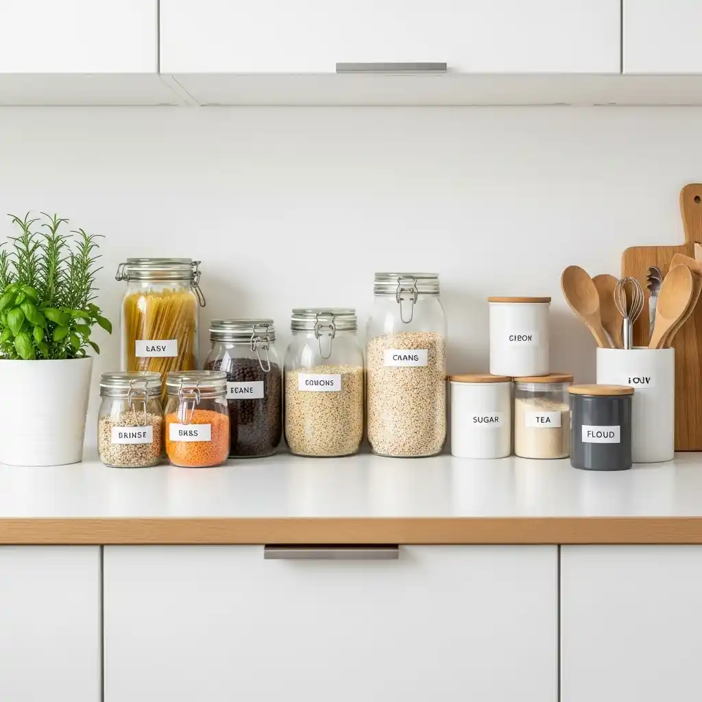 22 Small Kitchen Decor Ideas with Big Style Impact 20 Stylish Storage Containers for Organization
