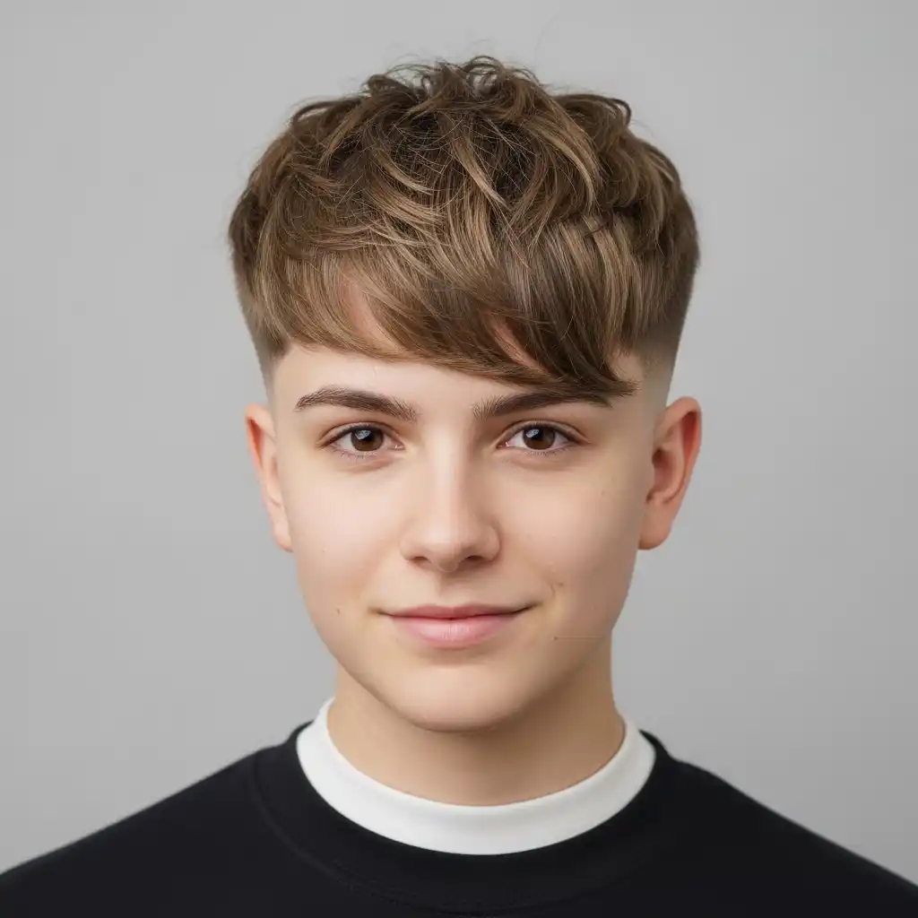 25 Taper Fade Haircuts for Men: A Comprehensive Guide 20 Taper Fade with Fringe