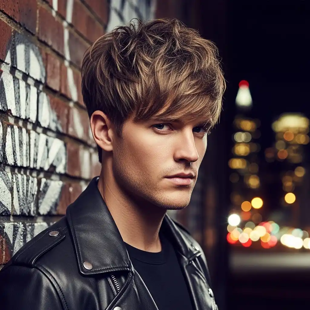 26 Stylish Bob Hairstyles for Men in 2026: Top Trends and Hair care Tips You Need to Know 2 Textured Choppy Bob