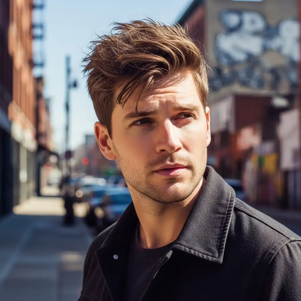 30 Pixie Hairstyles for Men: Bold Cuts and Fresh Looks to Try Now 20 Tousled Pixie with Side Part